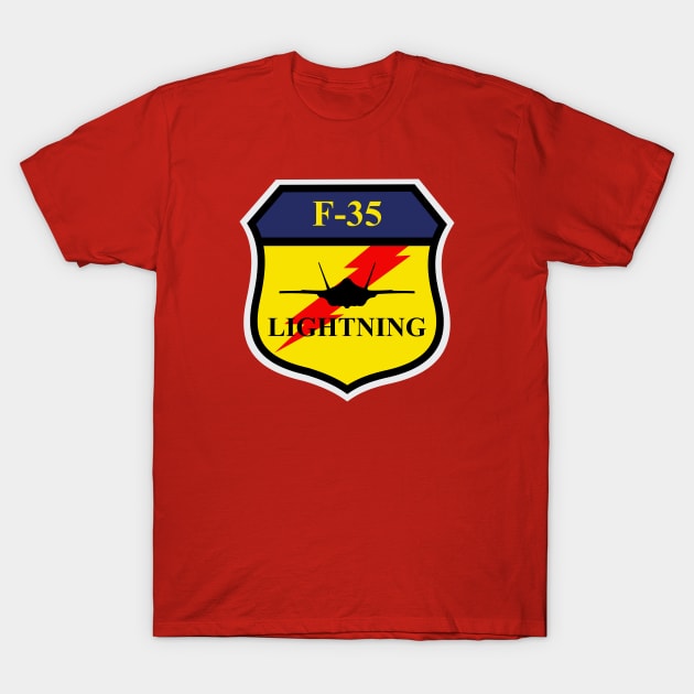 F-35 Lightning T-Shirt by TCP